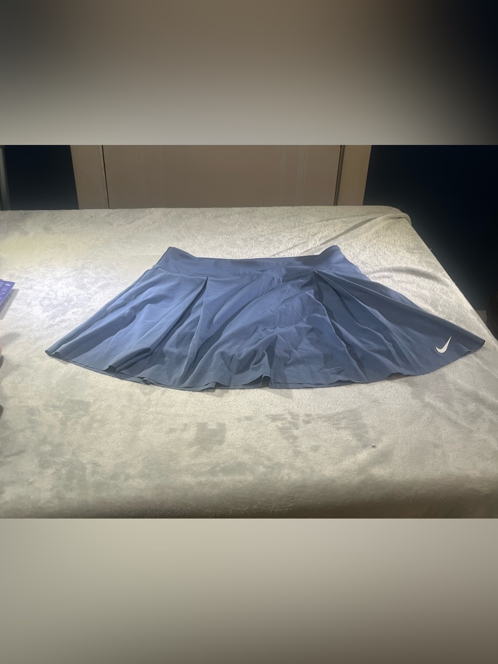 Nike Blue tennis Circle Skirt - Light Blue Athletic Skater